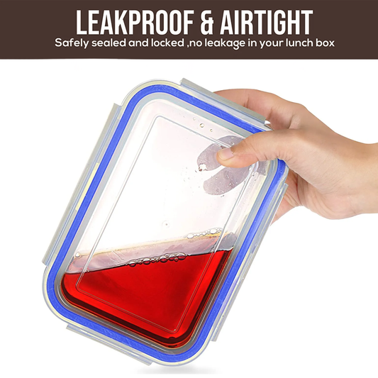Premium 3-in-1 Food Storage Containers Set — Airtight & Leak-Proof Plastic