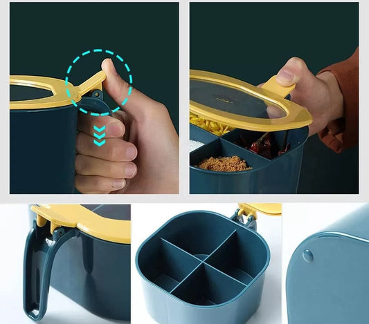 4-in-1 Kitchen Seasoning & Masala Box