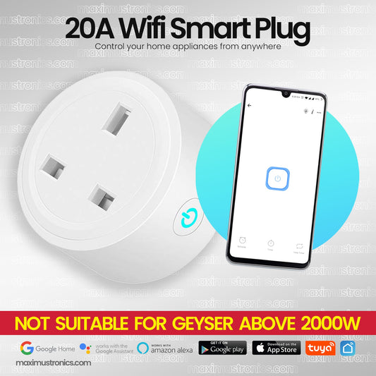16A Smart WiFi Plug Socket