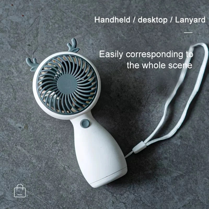 USB Mini Portable Rechargeable Cooling Fan