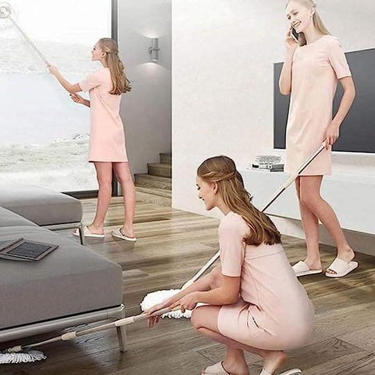 360° Rotating Microfiber Floor Cleaner with Bucket