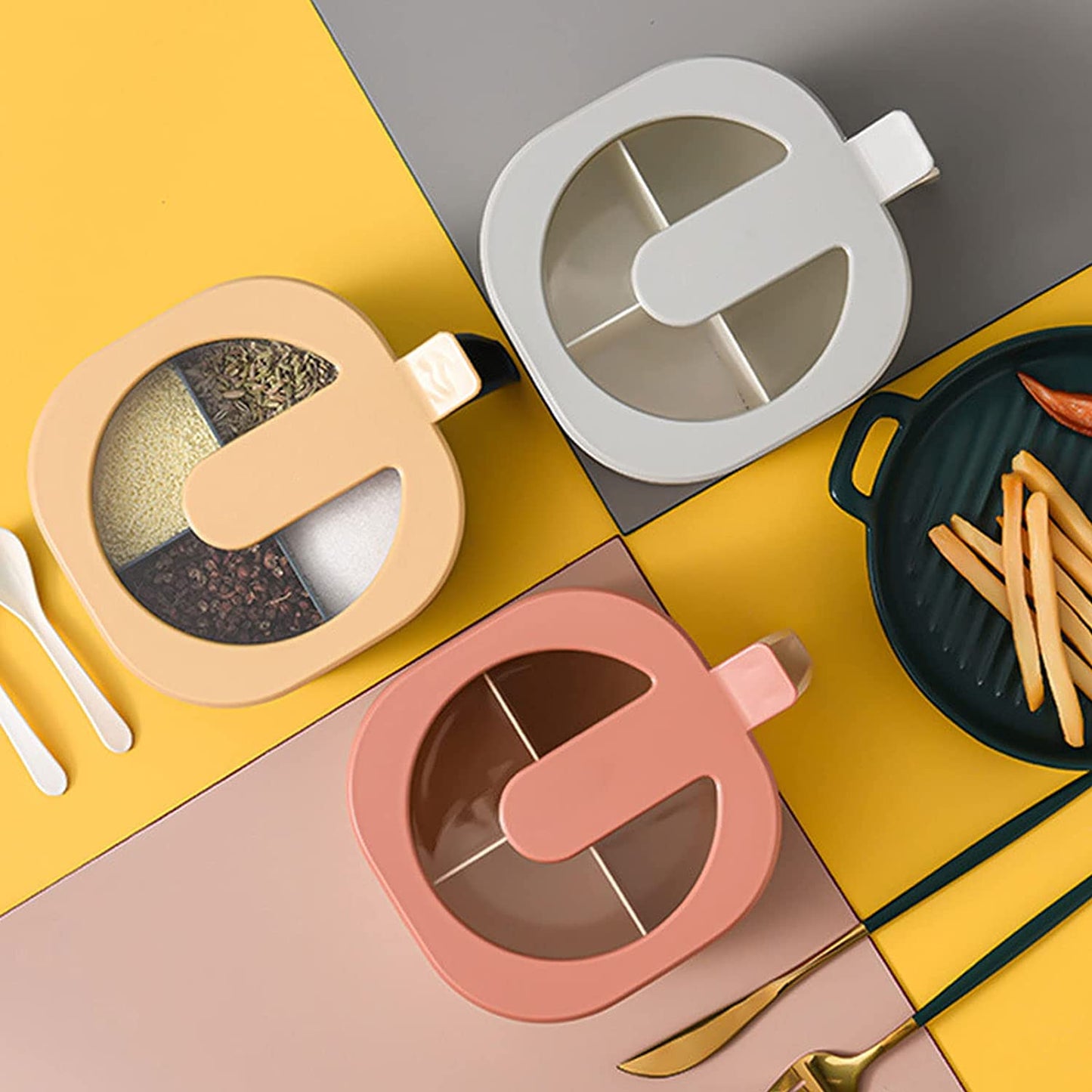 4-in-1 Kitchen Seasoning & Masala Box