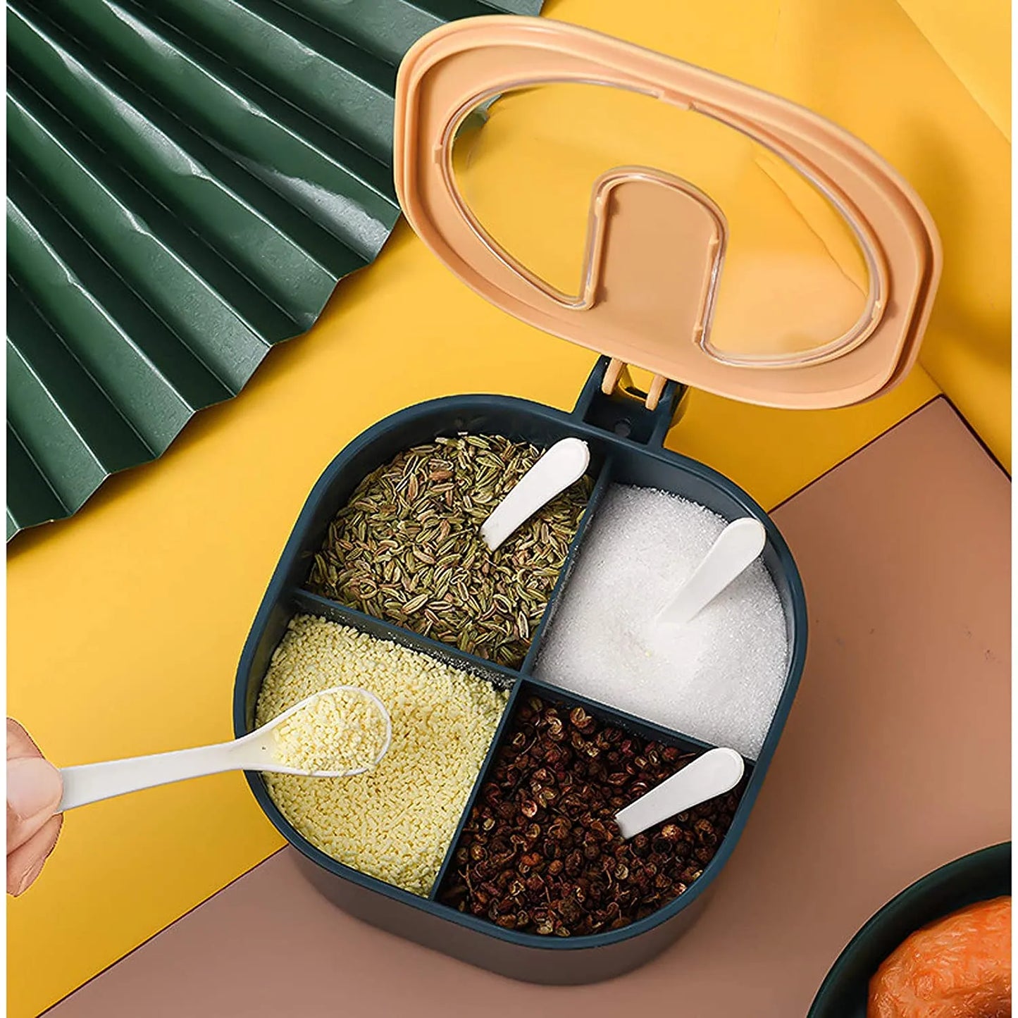 4-in-1 Kitchen Seasoning & Masala Box