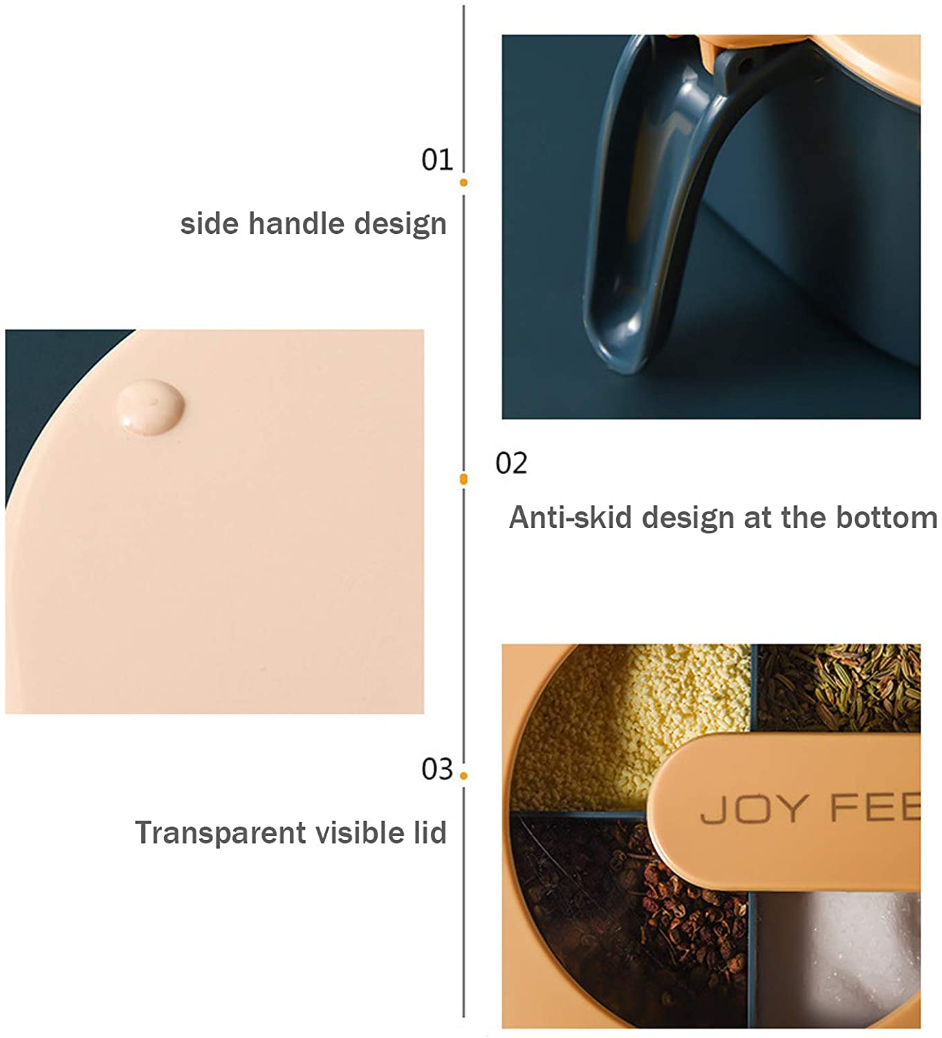 4-in-1 Kitchen Seasoning & Masala Box