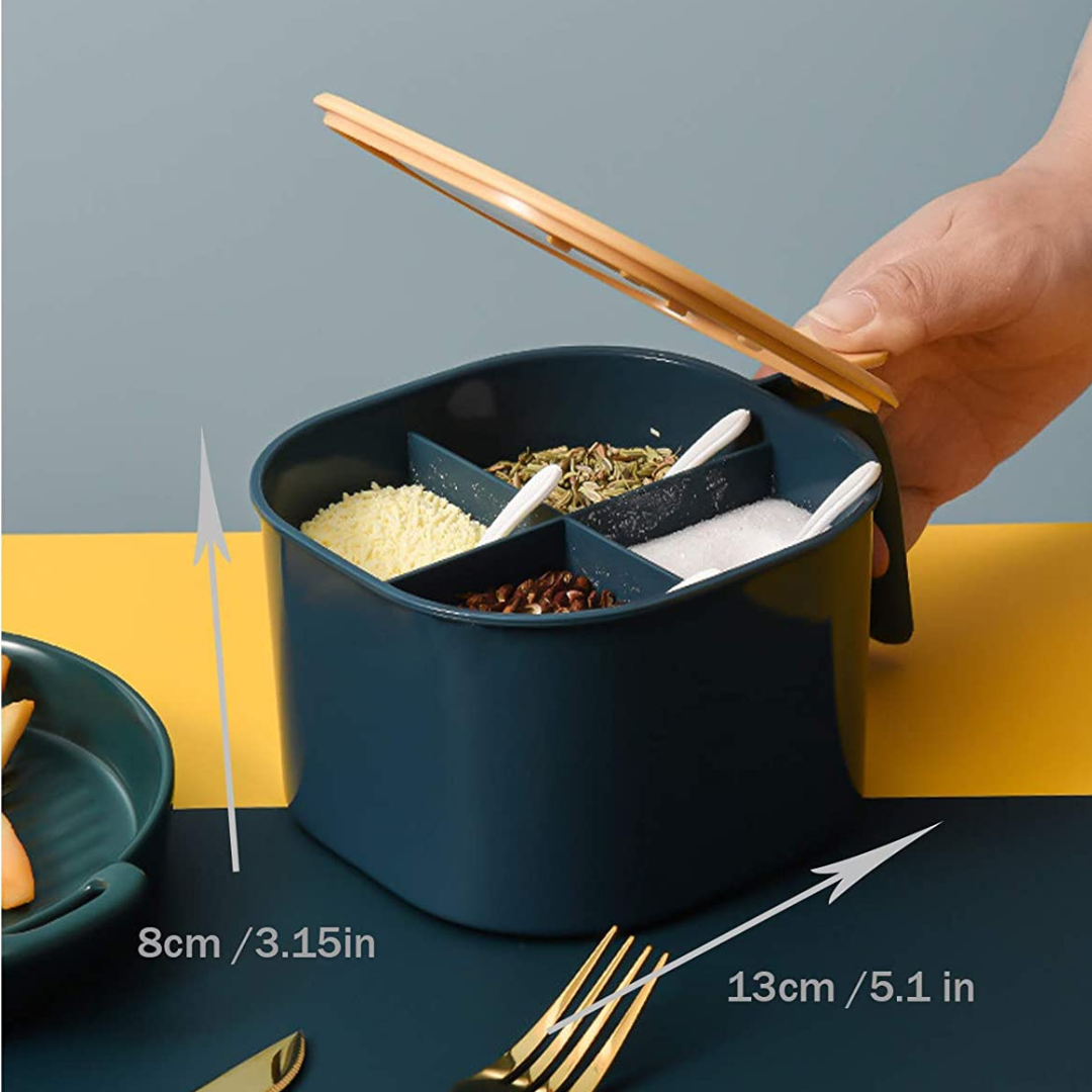 4-in-1 Kitchen Seasoning & Masala Box
