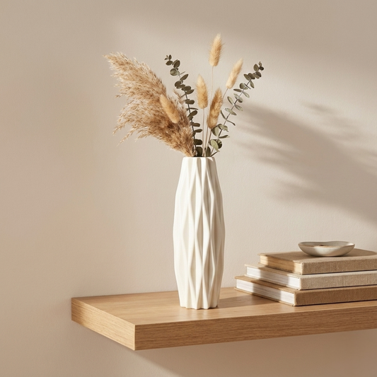 Multicolor Plastic Flower Vase